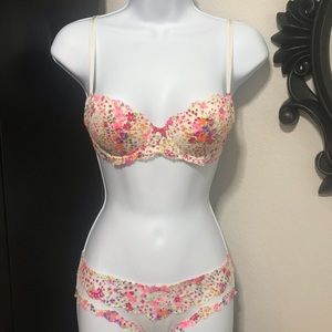 Dream Angels Lightly Lined Demi Bra in Sequin Lace